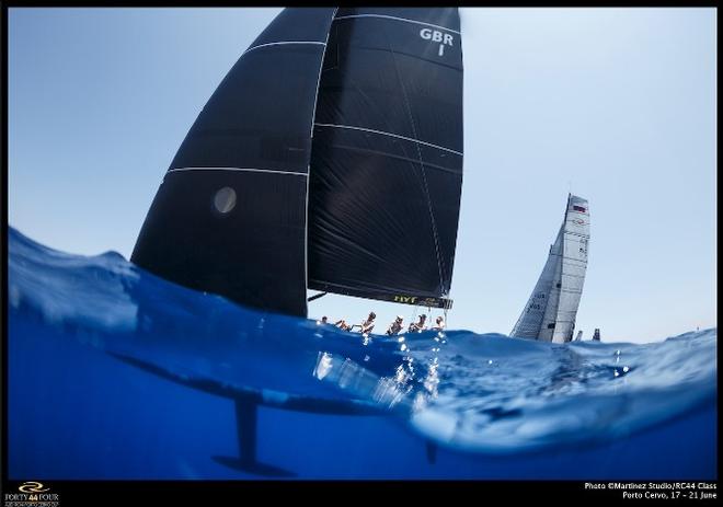 Day 4 - 2015 Audi RC44 Porto Cervo Cup ©  Martinez Studio / RC44 Class